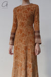 mame kurogouchi velvet jacquard dress MM22SS JS005